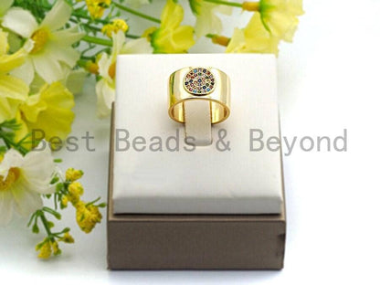 Colorful CZ Band Ring, Sku#X5
