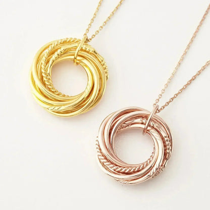 90th Birthday Gift For Nana, Birthday Gift For Mom, 9 Ring 9 Decades