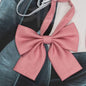 Solid Color Knot Free Student Uniform Tie Pin