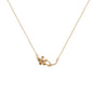 December Birth Flower 3D Pendant Necklace