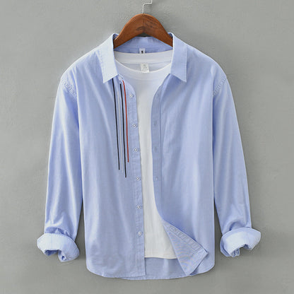 Cotton Long-sleeve Simple Handsome Casual And Versatile Shirt Jacket