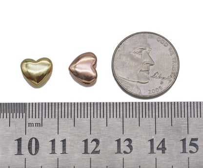 Large Hole Heart Spacer Beads, Sku#LD235