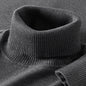 Mens Thermal Turtleneck Sweater For Layering Under Knitwear