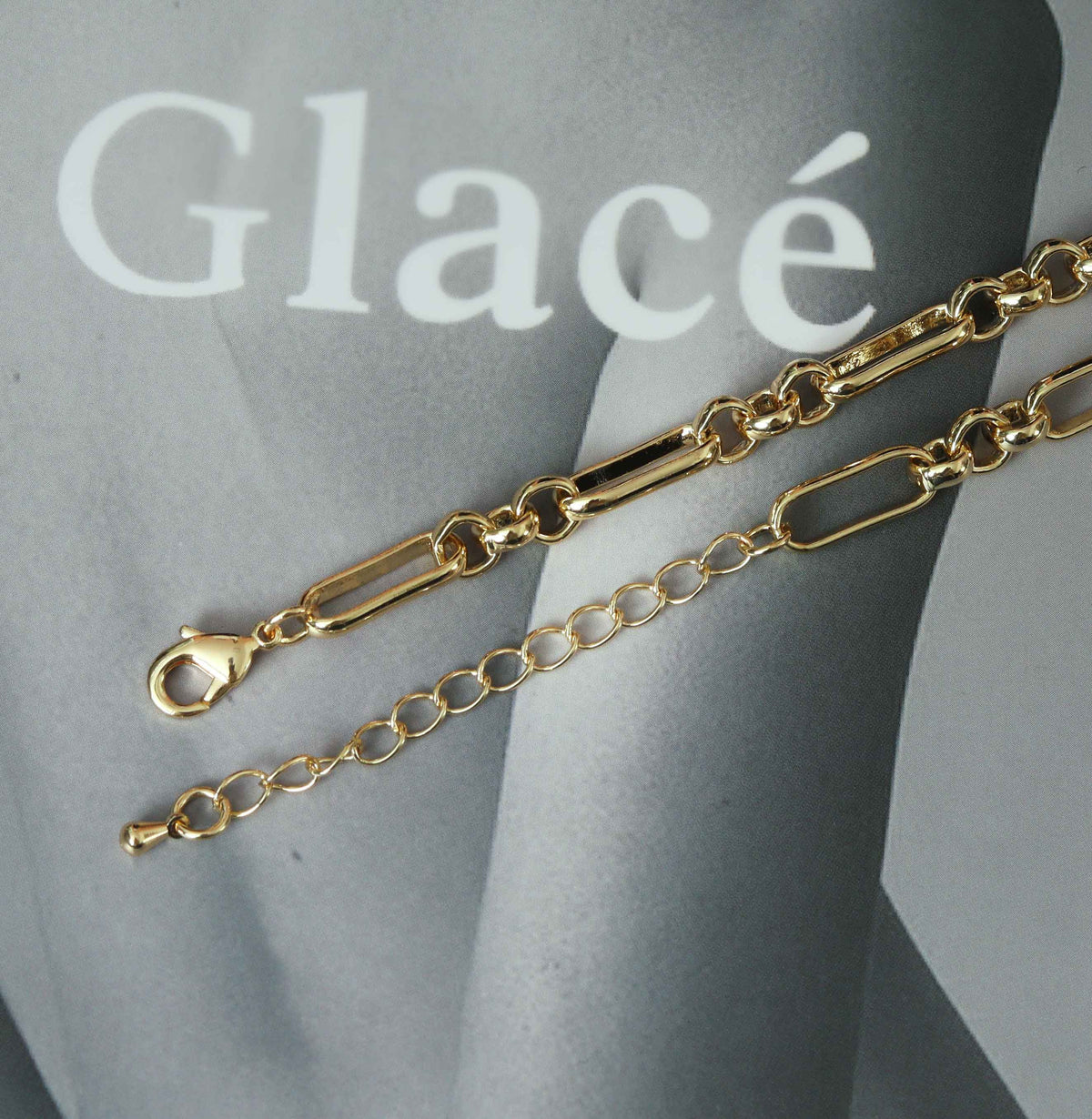 Custom Mixed paperclip Coin Drop Necklace, sku#CL14-3