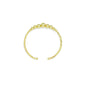 Gold Graduated Ball Beads Cuff Bracelet, Sku#A283