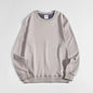 Mens Solid-color Casual Long-sleeve Hoodie