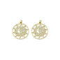 CZ Sun Cresent Moon Star Charm, Sku#LK917
