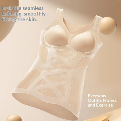 Double-wing Cross-pressure Vest Spring Breathable Fixed Women