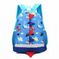 Dinosaur Cartoon Kindergarten Backpack for Boys and Girls