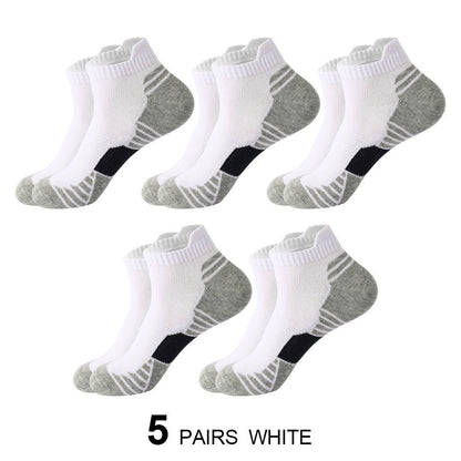 Mens Sweat-Absorbing Breathable Professional Sports Socks