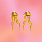 Stainless Steel Jellyfish Dangle Earring