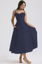 Floral series French summer camisole gentle style dress slimming floral camisole long skirt
