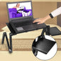 Foldable Laptop Table Bed Notebook Desk with Mouse Board