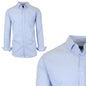 Galaxy by Harvic Men's Long-Sleeve Slim-Fit Printed Dress Shirt