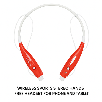 KOCASO Wireless Sports Stereo Hands Free Headset for Phone and Tablet