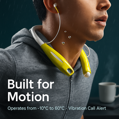 KOCASO Wireless Sports Stereo Hands Free Headset for Phone and Tablet