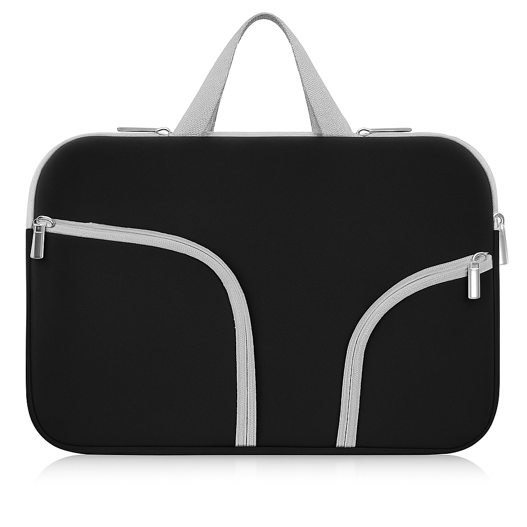Laptop Sleeve Bag: Slim, Durable Neoprene with Pockets