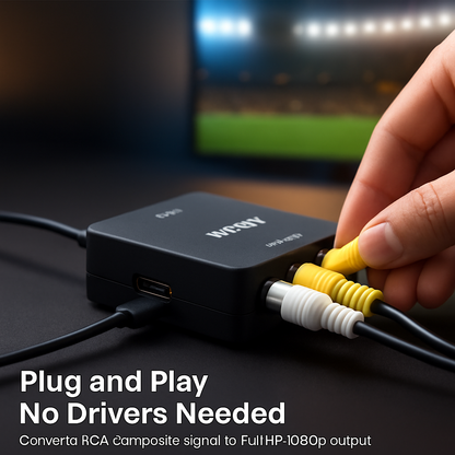 AV to HDMI Converter for Legacy AV Signals