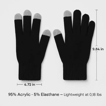 Unisex Touch Screen Gloves Winter Warmth and Comfort