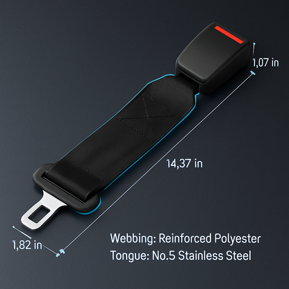 Car Seat Belt Extender for Easy Buckling