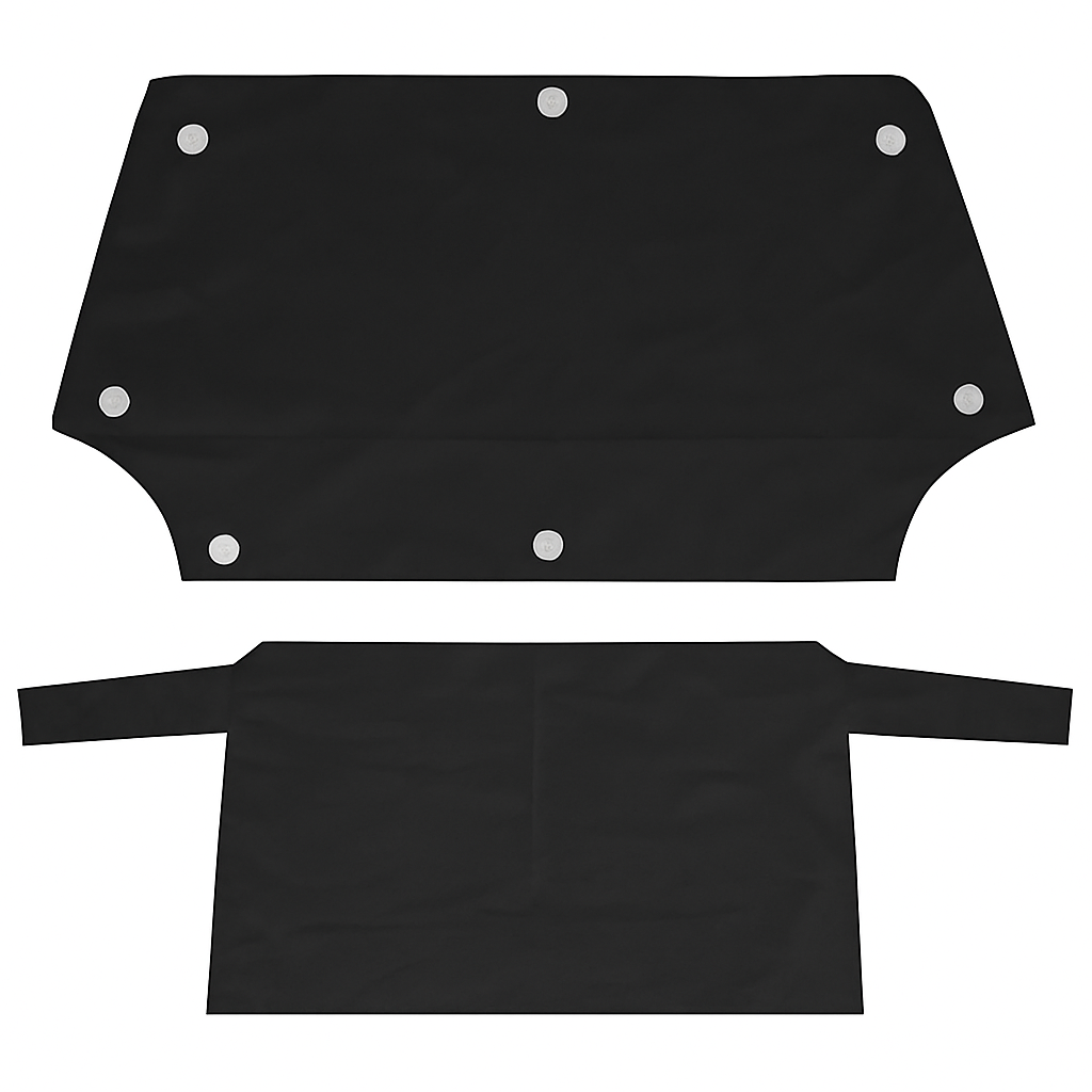 Car Windshield Cover Front & Rear, Waterproof Oxford Fabric