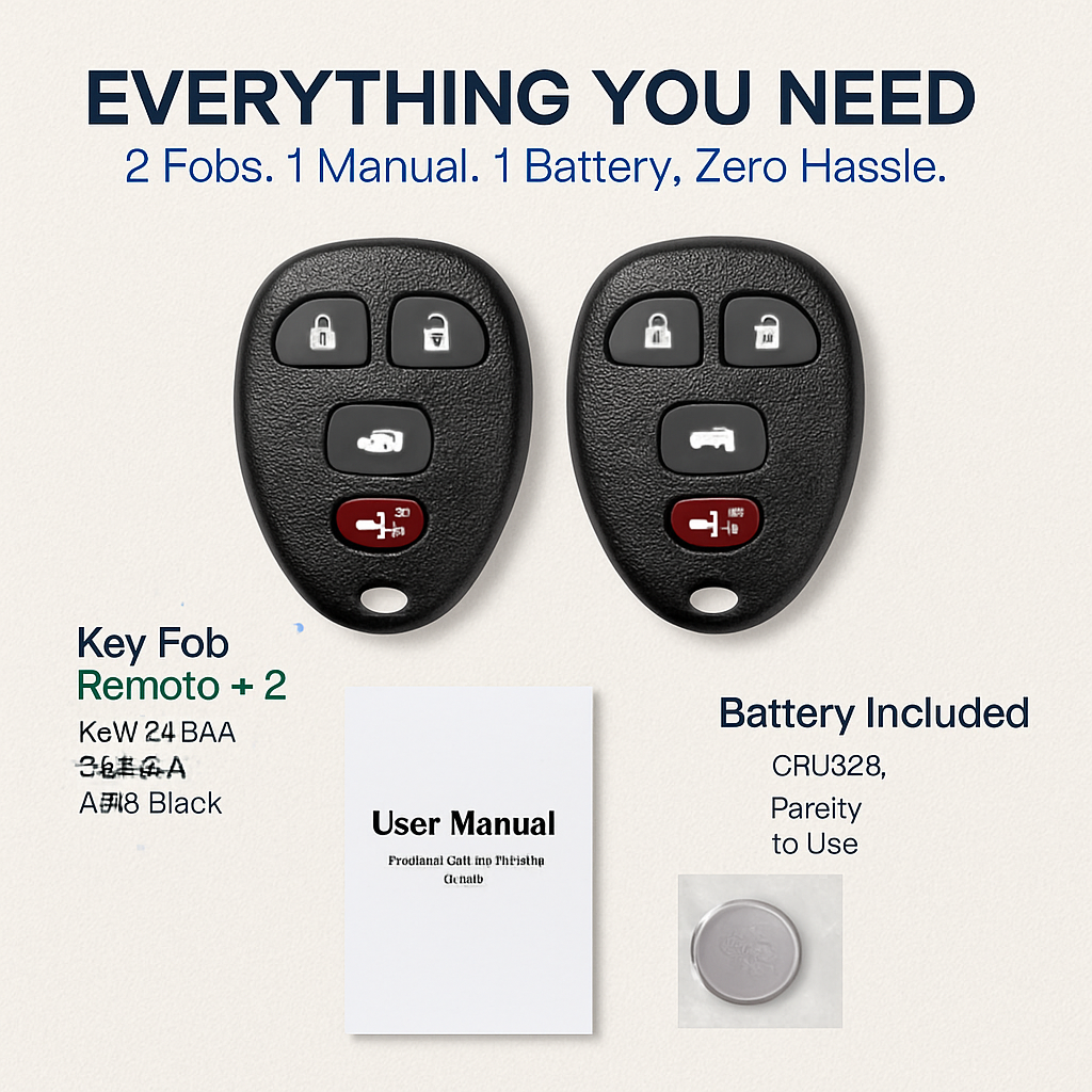 Keyless Entry Car Key Remote Fob Case Durable