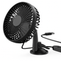 Car Cooling Fan Portable Rotatable Vehicle Fan