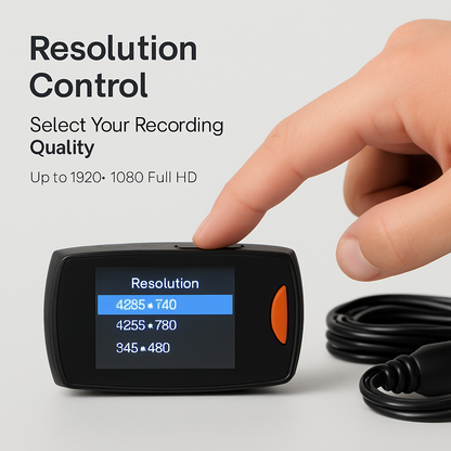 Car DVR Dash Cam with Night Vision for Clear Footage