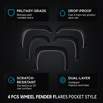 Pocket Style Fender Flares for Silverado 2007-2013