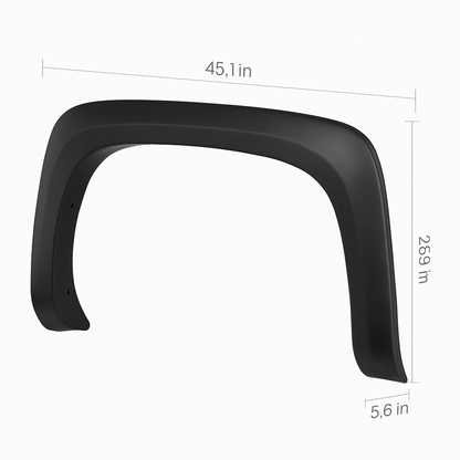 Pocket Style Fender Flares for Silverado 2007-2013