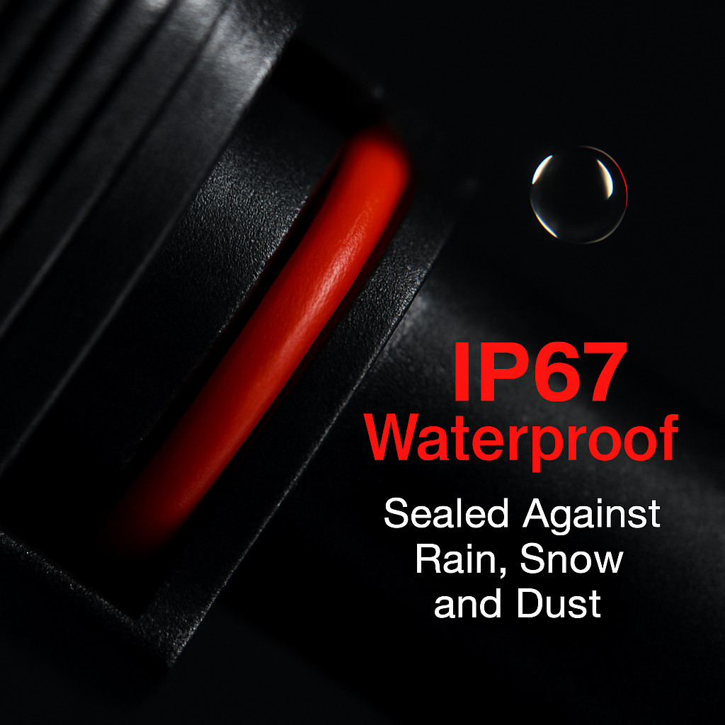 Solar Panel Connectors - IP67 Waterproof Male/Female Pair