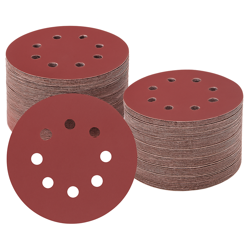 5-Inch Round Sanding Discs, 8-Hole for Orbital Sander