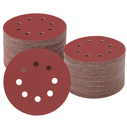 5-Inch Round Sanding Discs, 8-Hole for Orbital Sander