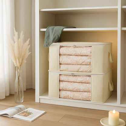 Clothes Storage Bag with Clear Window for Closet