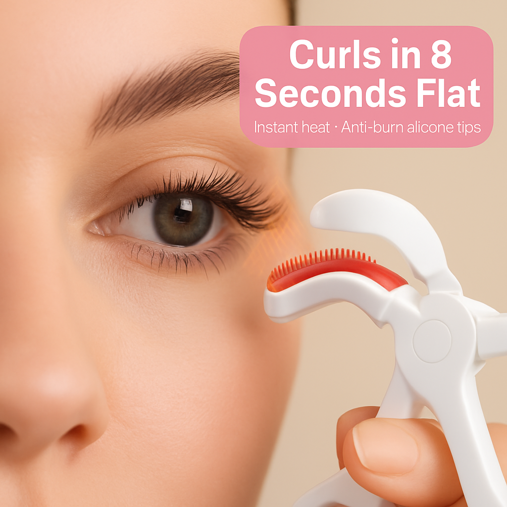 Heated Eyelash Curler with USB Rechargeable