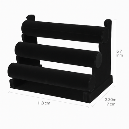 Velvet Jewelry Stand for Bracelets and Watches