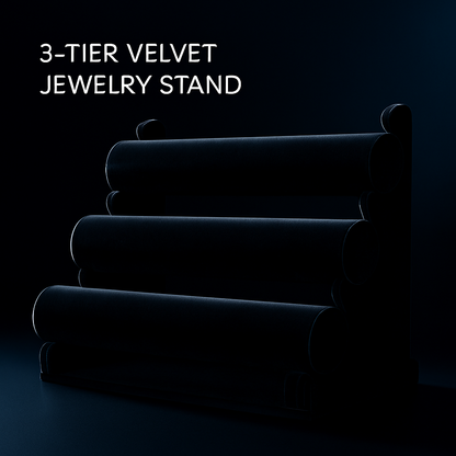 Velvet Jewelry Stand for Bracelets and Watches