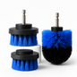 Drill Brush Cleaning Set for Tiles, Tubs & Sinks - Blue