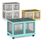 Foldable Storage Bins with Lid, 3-Piece Set