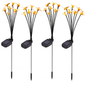 Solar Bee Stake Lights with 2 Lighting Modes
