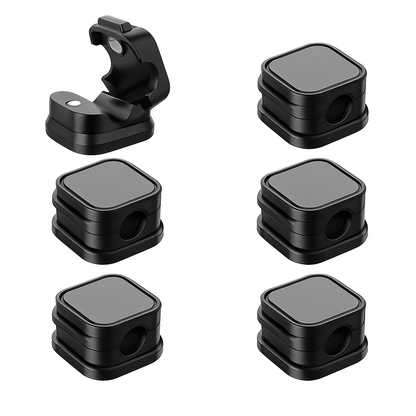 Magnetic Cable Clips - Adhesive Wire Organizer for Home