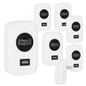 6 Pack 32-120KHz Ultrasonic Insect Repellent Indoor Plug In Bug Repellent Mosquito Roaches Mice Control with 3 Modes for Bedroom Garage Warehouse Offi