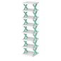 9Tier Narrow Entryway Shoe Rack Plastic Vertical Shoe Organizer Space Saving Free Standing Shoes Storage Shelf Closet Hallway