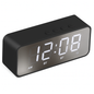 Mirror Digital Alarm Clock with Wireless Speaker FM Radio