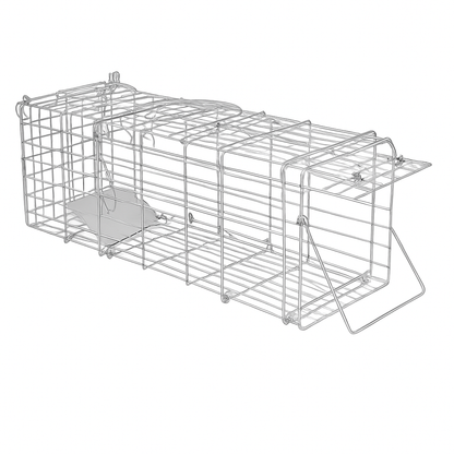 Foldable Rat Trap Cage for Humane Live Rodent Catch