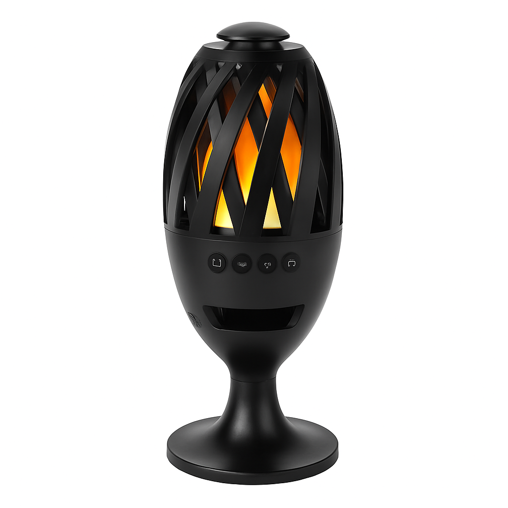 LED Flame Speakers Torch Wireless Speaker