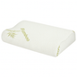 Bamboo Memory Foam Sleep Pillow Contoured Cervical Pillow