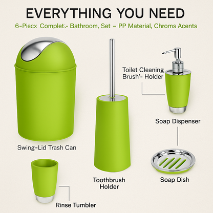 Bathroom Accessories Set for Modern Home Organization