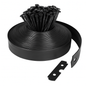 Non-Digging Plastic Garden Edging Kit for Lawn and Flower Beds