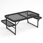 Foldable Camping Table with Dual Side Trays for Outdoors